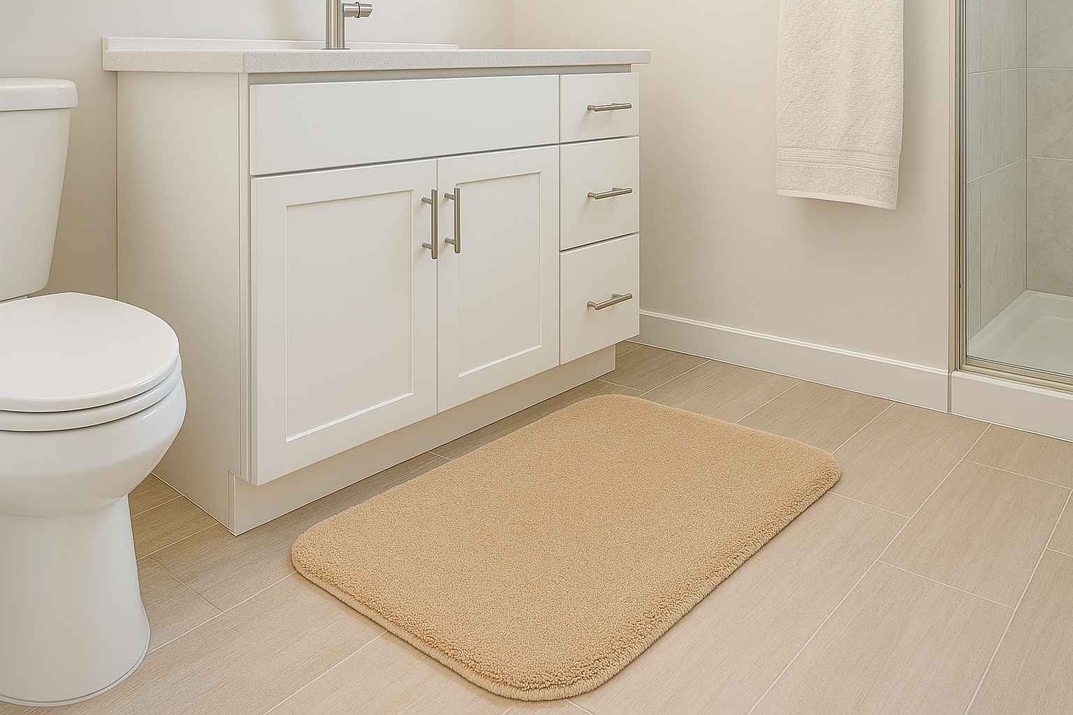 Como escolher o tapete ideal para o banheiro