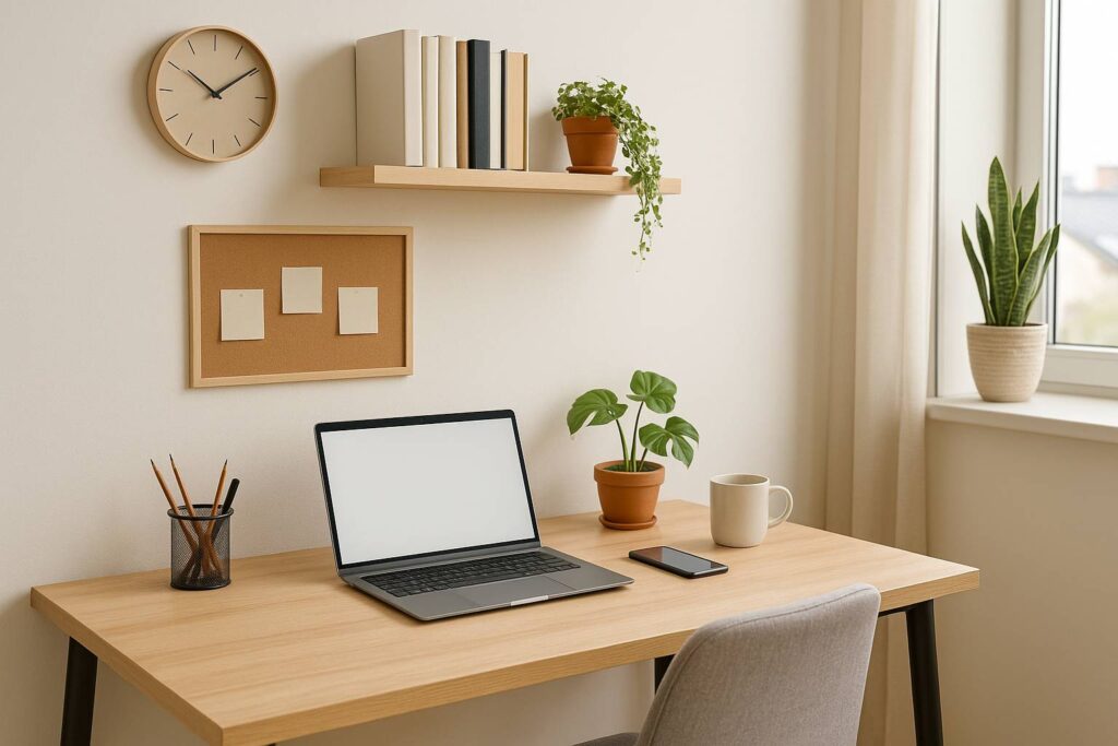 Como organizar e decorar seu espaço de trabalho em casa