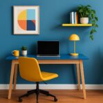 Cores que estimulam a produtividade no escritório