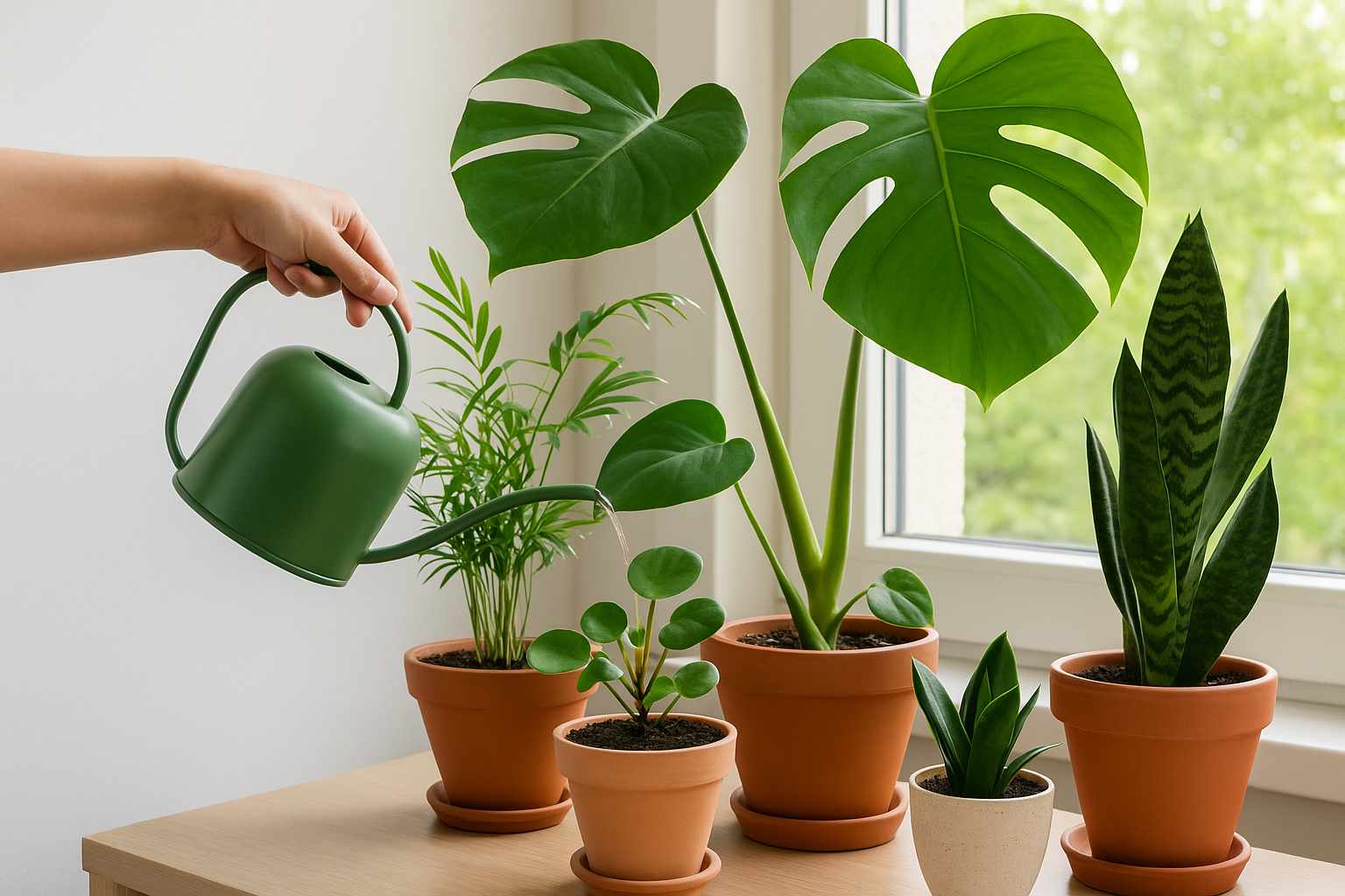 Dicas para regar as plantas do jeito certo