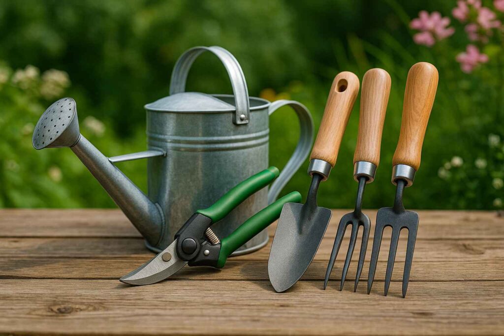 Ferramentas essenciais para quem faz jardinagem em casa