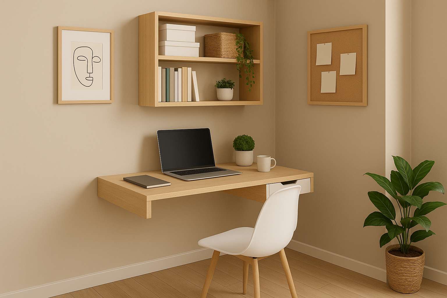 Ideias de decoração para home office com pouco espaço