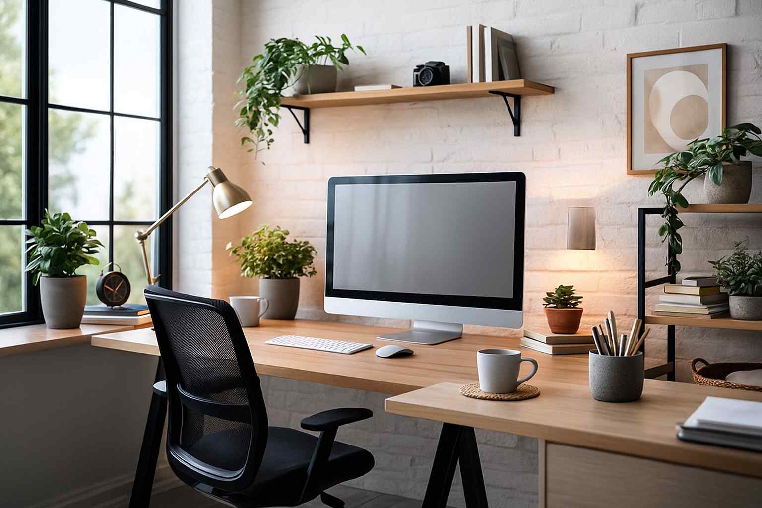 Itens de decoração que transformam o home office