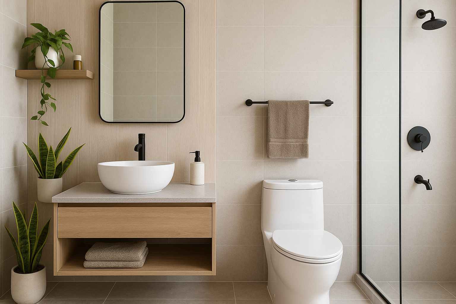 Tendências de decoração de banheiro para 2026