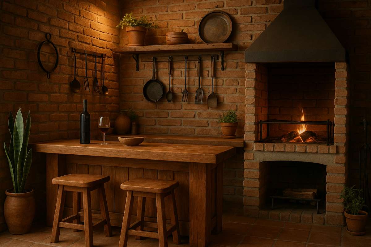 Cantinho do churrasco: aprenda como montar o seu