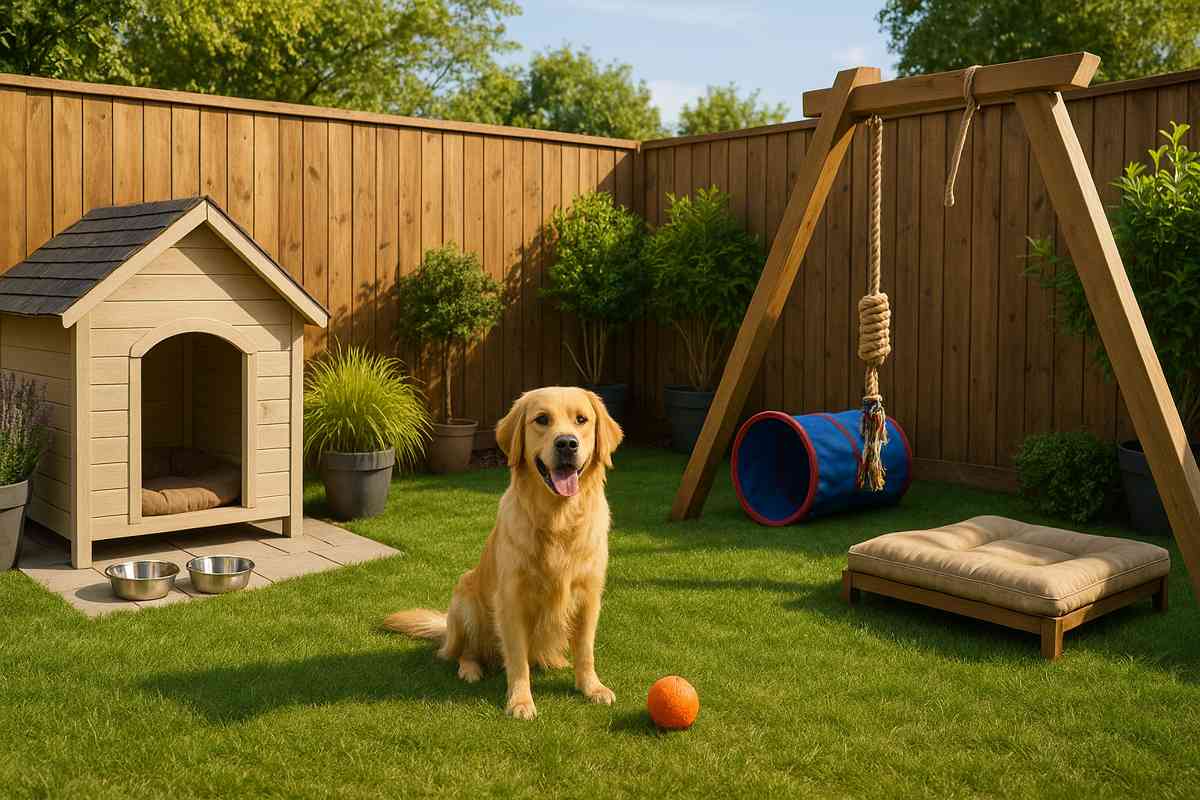 Como criar um espaço para pet na área externa