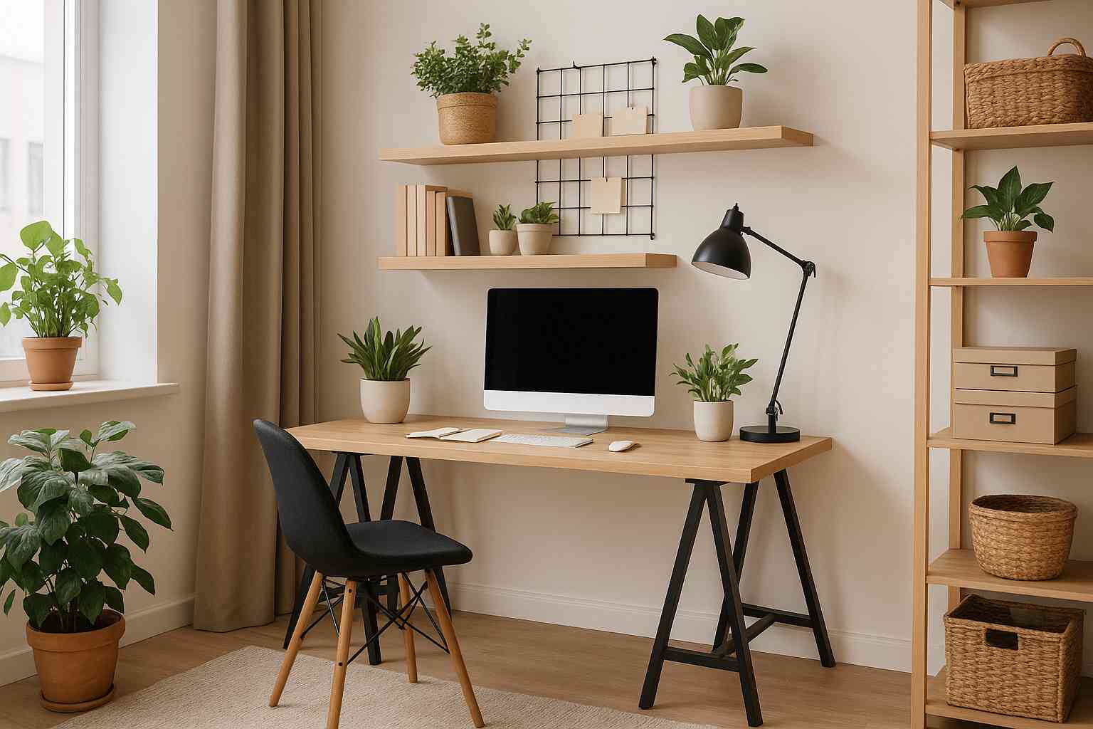 Como montar um home office funcional e bonito