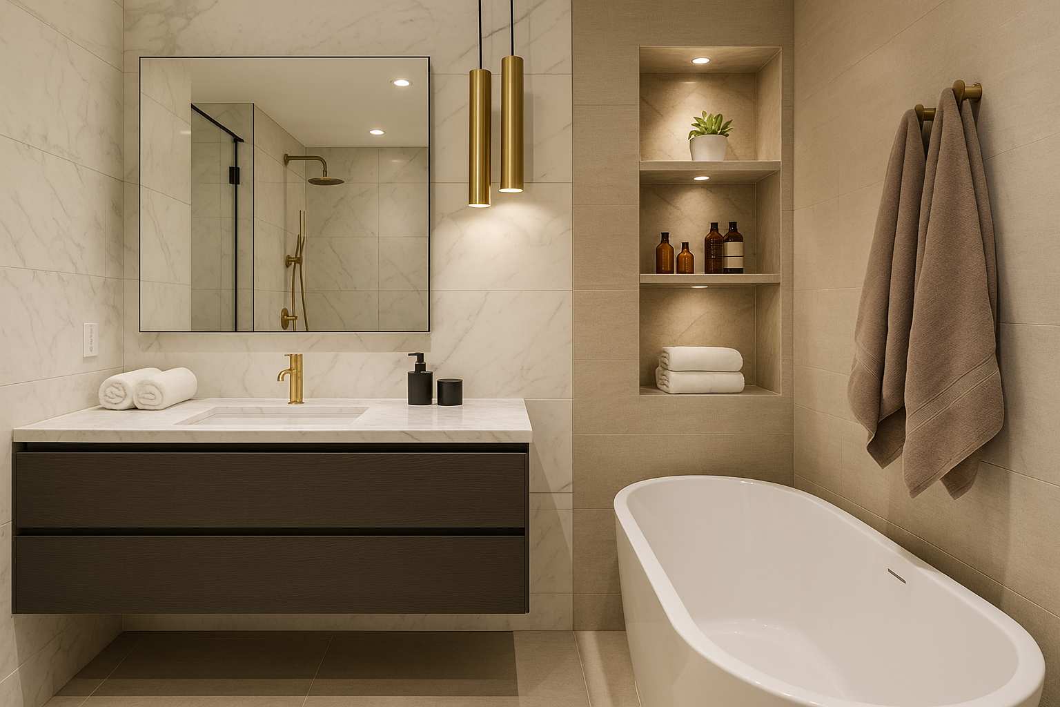 Banheiro sofisticado: dicas práticas para transformar o ambiente