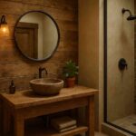 Banheiros com estilo rústico: como decorar com charme e aconchego