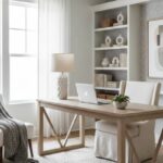 Como usar cores neutras na decoração do home office