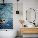 Como combinar azulejos no banheiro