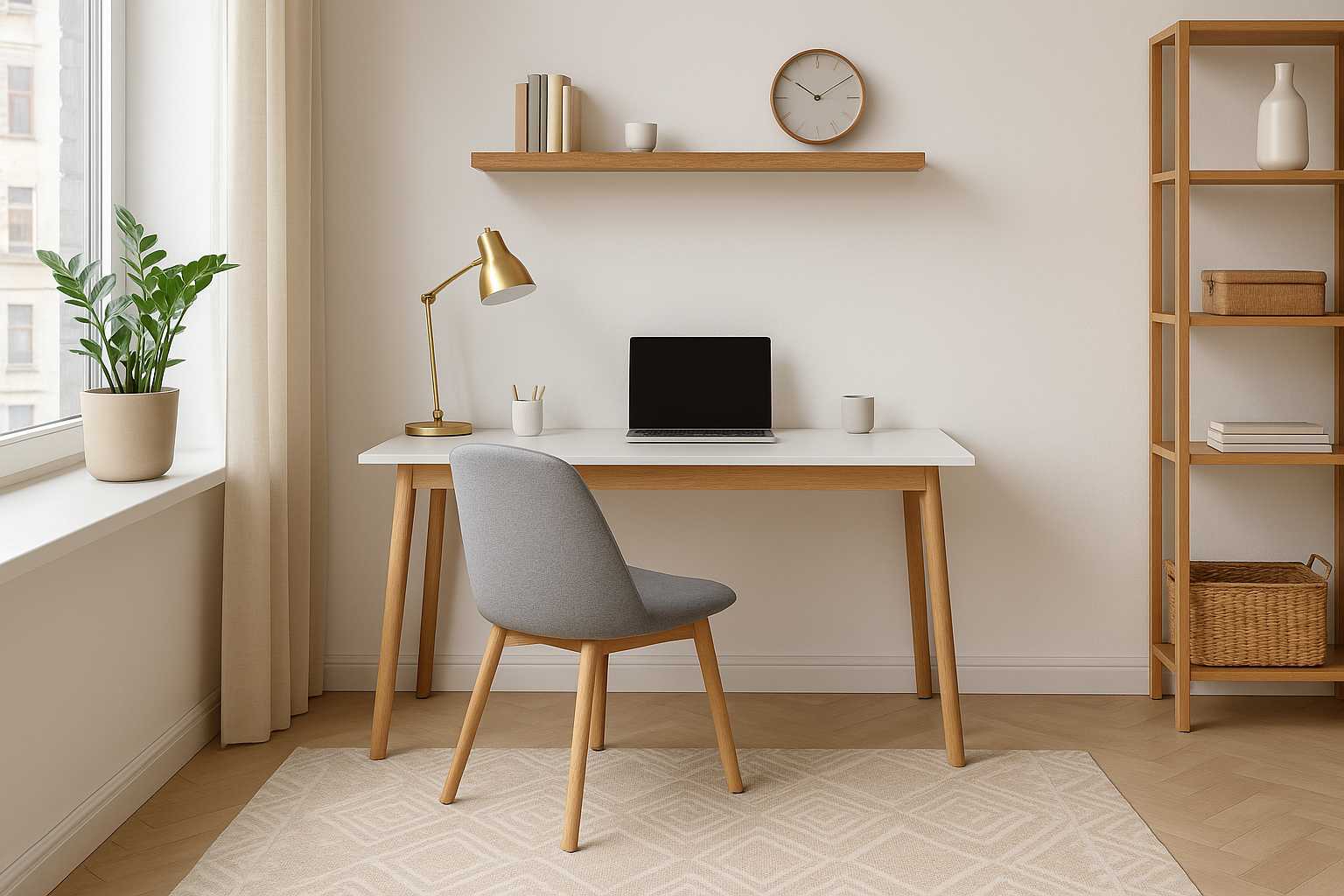 Como criar um escritório com estilo escandinavo