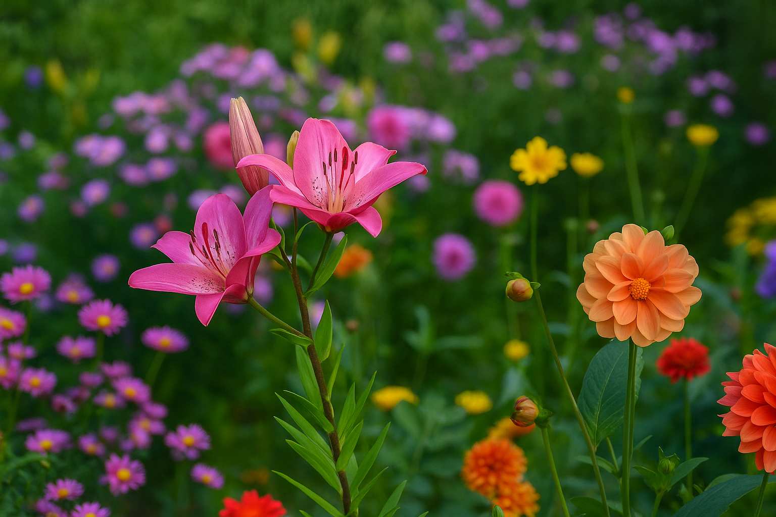 Como escolher as melhores flores para o seu jardim