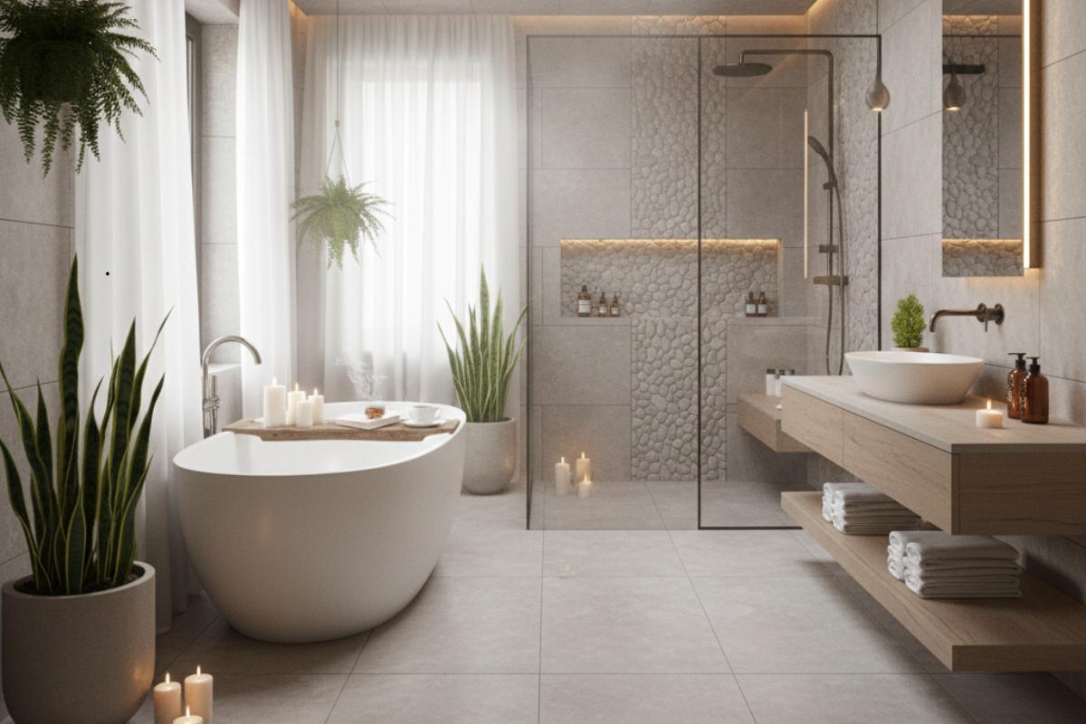 Como montar um banheiro estilo spa em casa