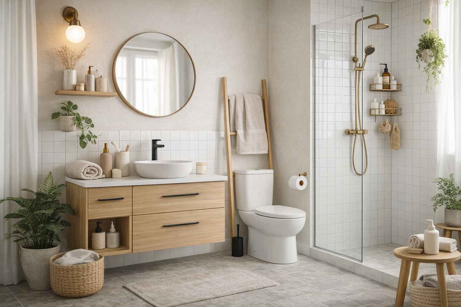 Como renovar o banheiro sem quebra-quebra