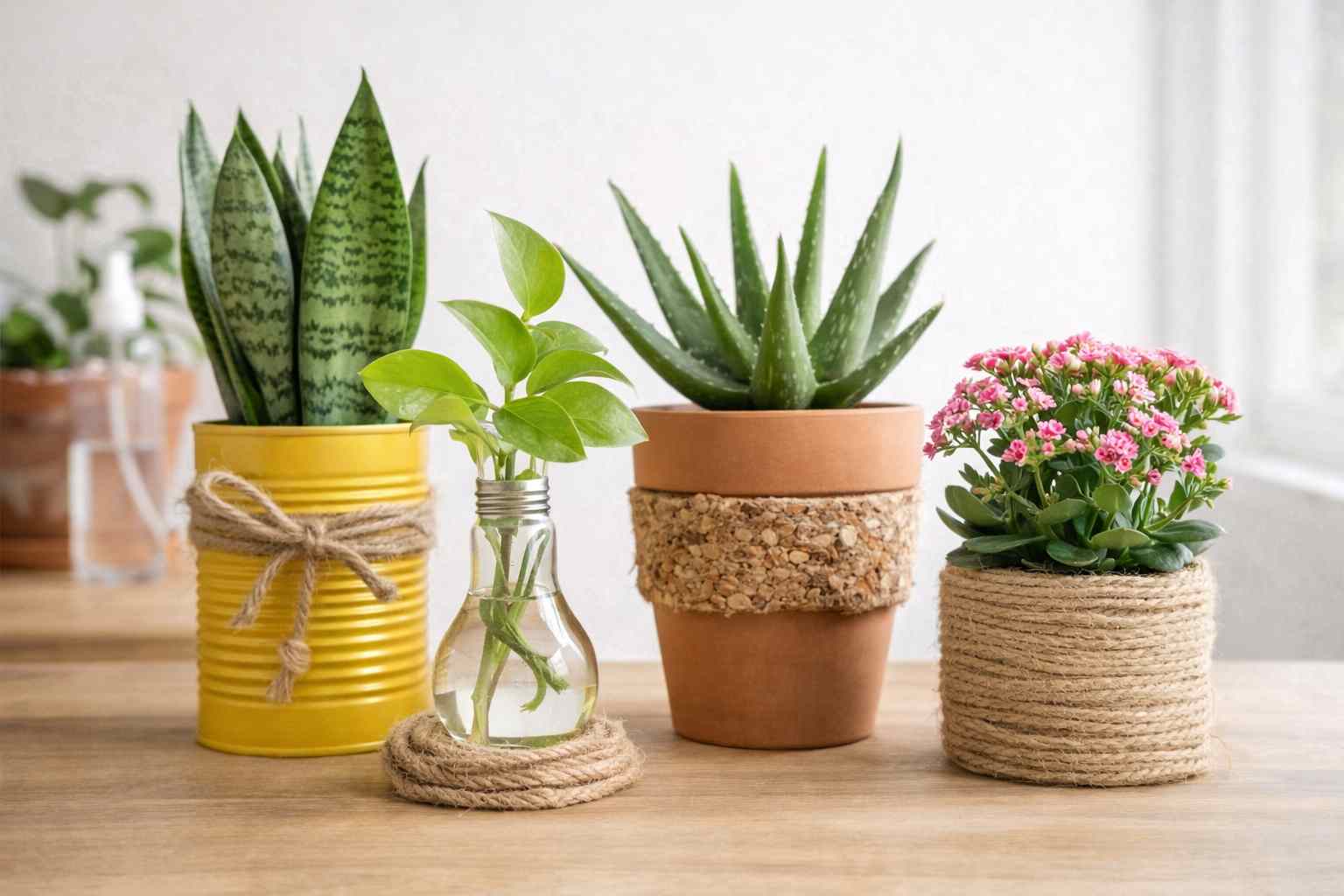 Como reutilizar materiais para fazer vasos criativos