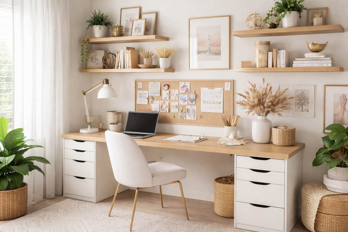 Como ter um escritório estilo Pinterest