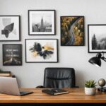 Como usar quadros na decoração do escritório