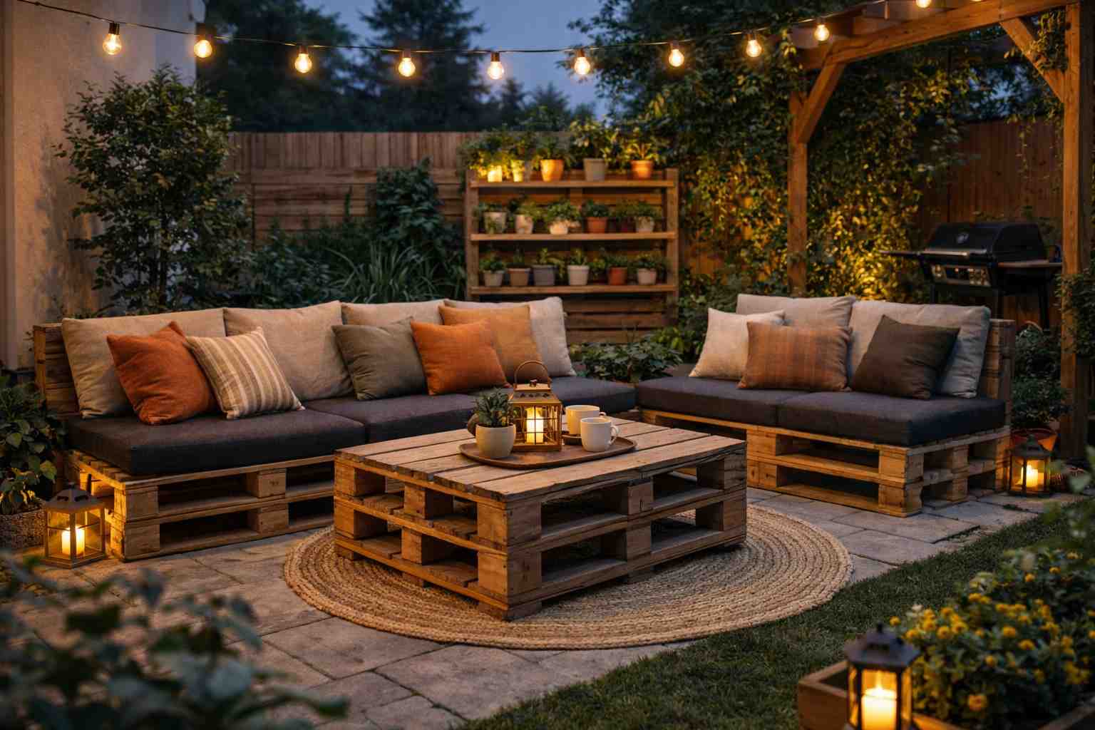 Decoração com pallets: 7 ideias para o espaço externo de casa