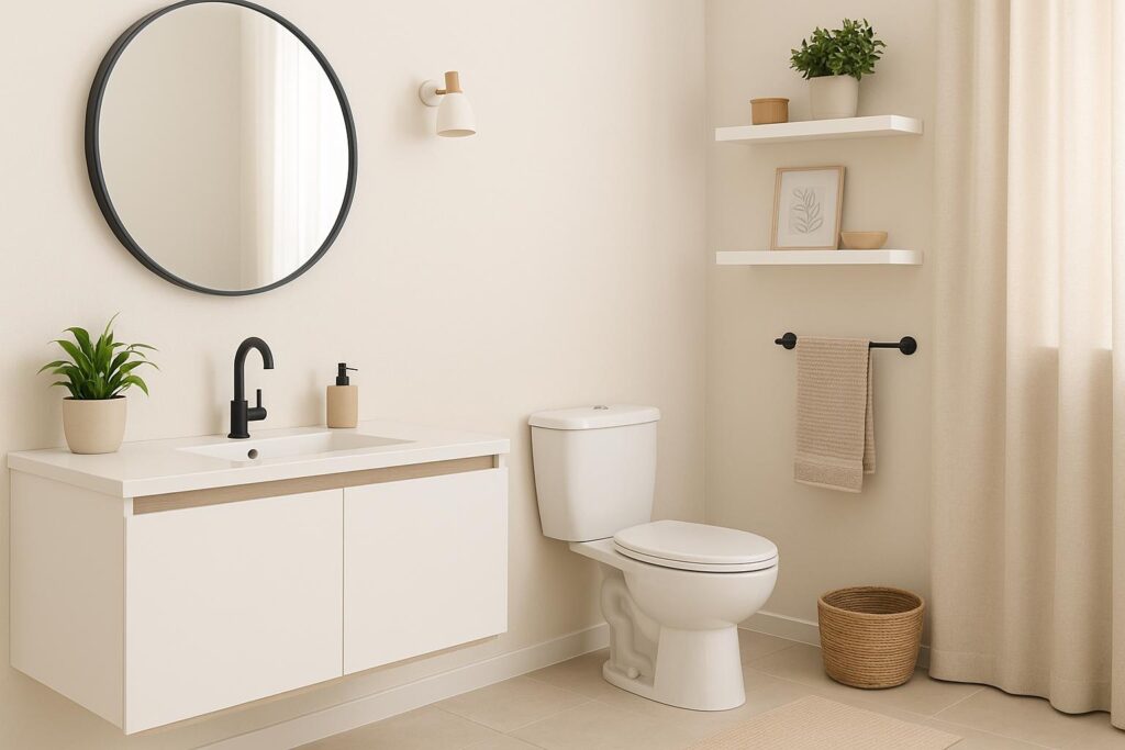 Dicas para decorar o banheiro com pouco dinheiro