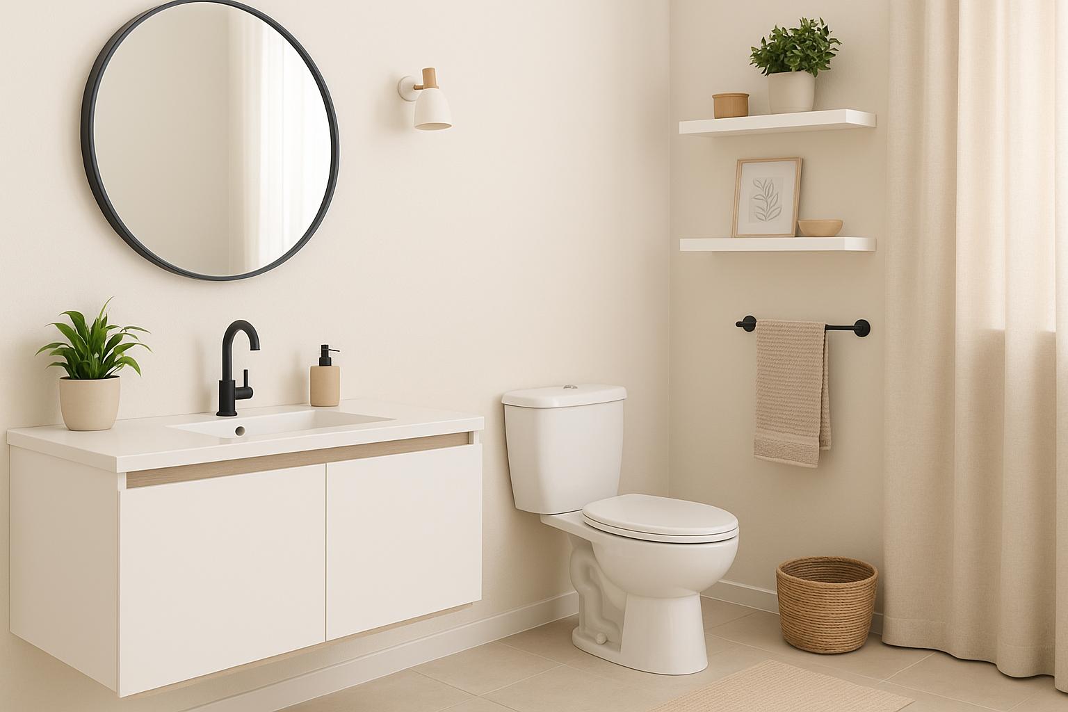 Dicas para decorar o banheiro com pouco dinheiro