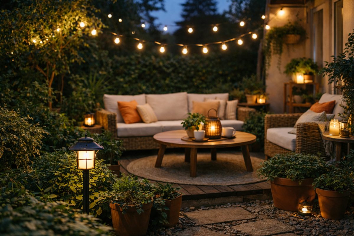 Iluminação externa: como criar um ambiente aconchegante