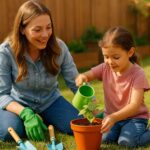 Jardinagem com crianças: como transformar em atividade familiar