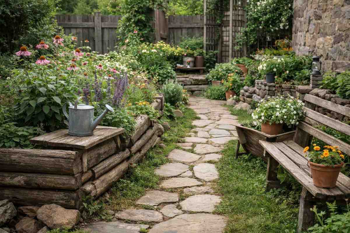 Jardins com estilo rústico: como fazer em casa