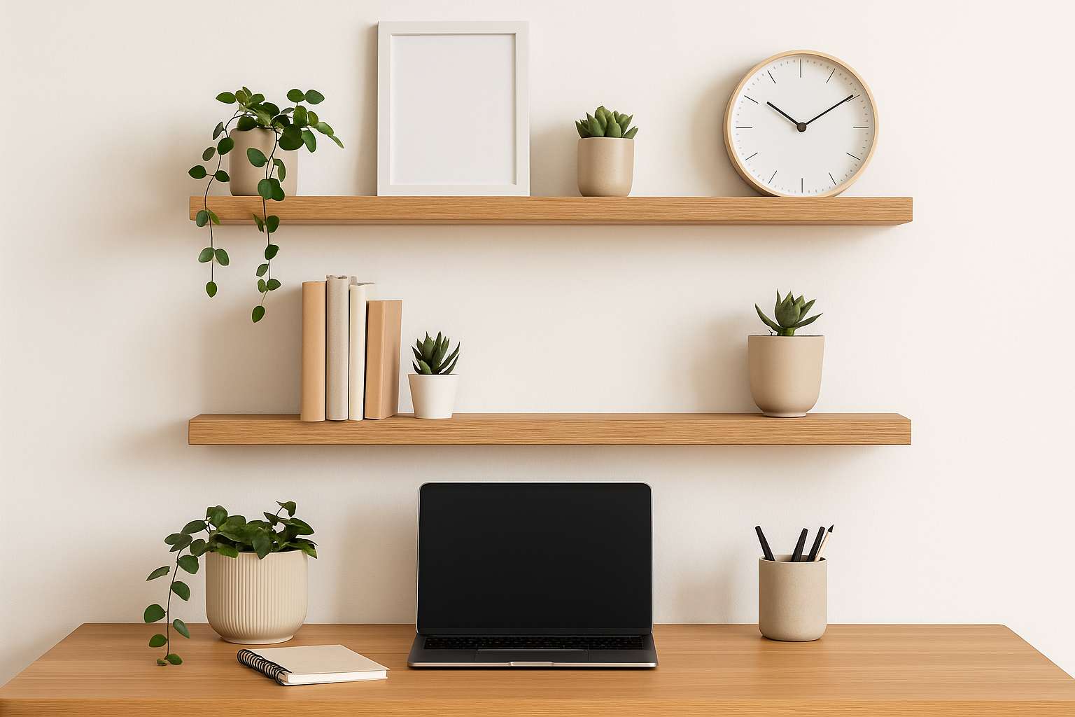 Prateleiras decorativas: como usar no escritório ou home office
