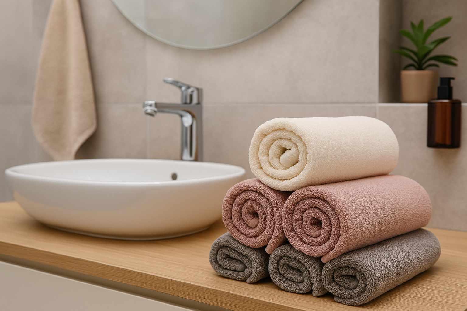 Toalhas na decoração: cores e dicas de dobras