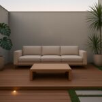 Como criar uma área externa minimalista com estilo e conforto