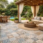 Como usar pisos decorativos na área externa