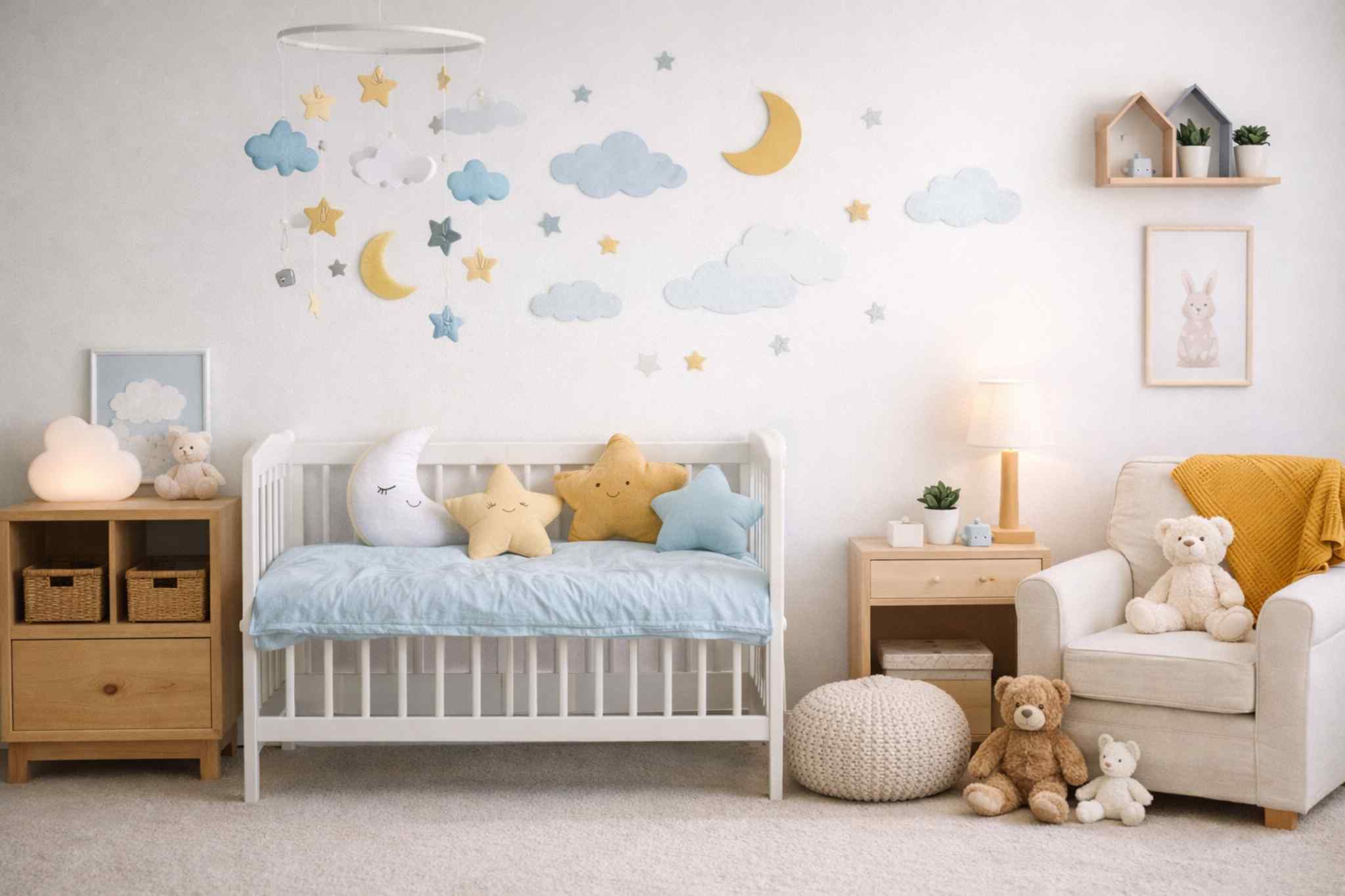 10 ideias criativas para decoração de quarto de bebê