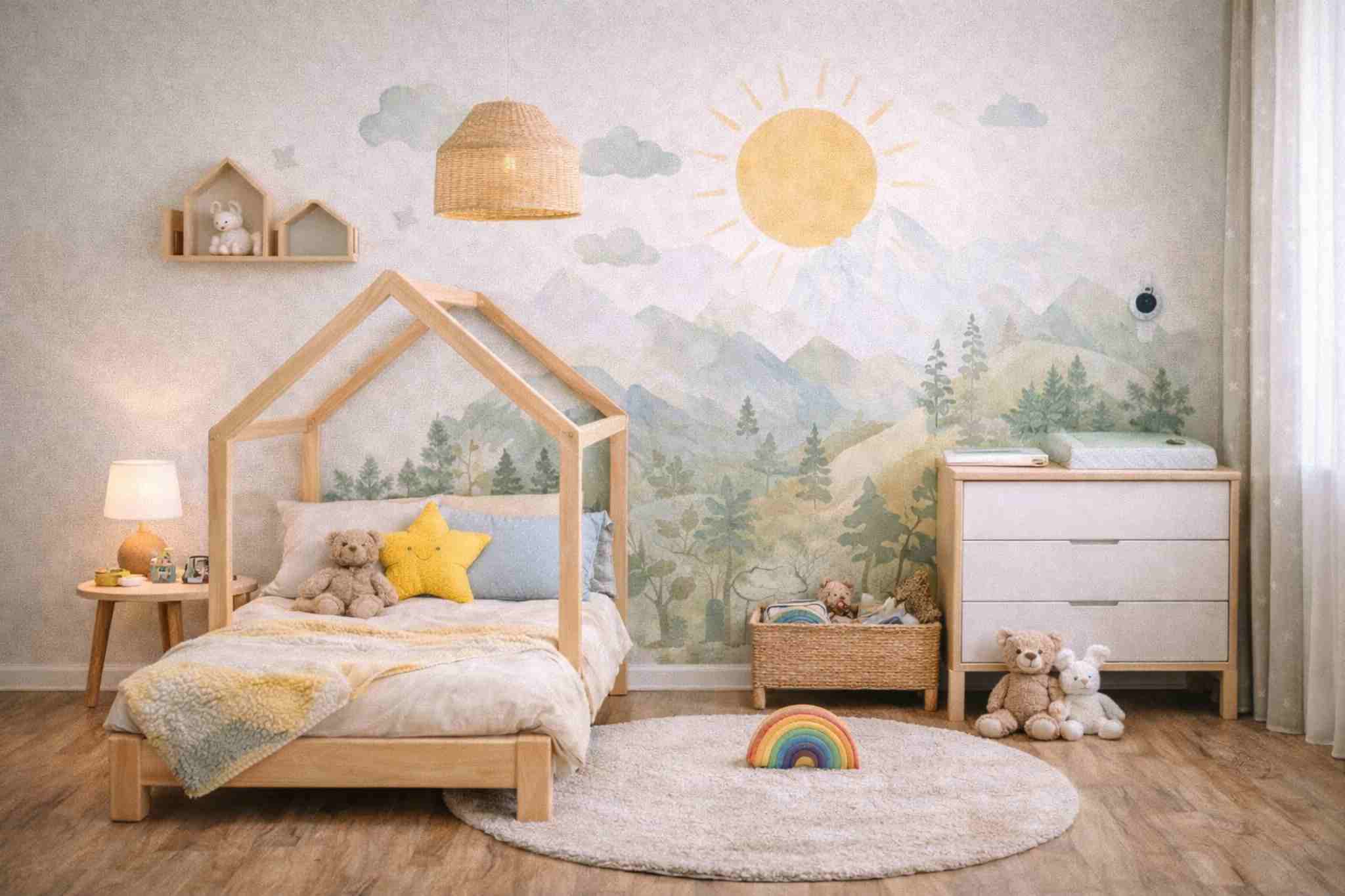 Como criar um quarto infantil aconchegante e seguro