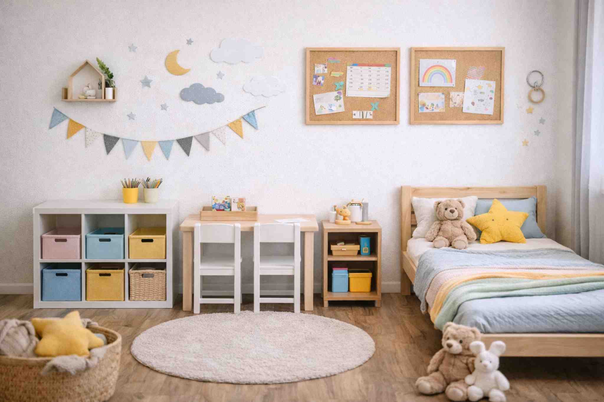 Como decorar quarto infantil em espaços pequenos