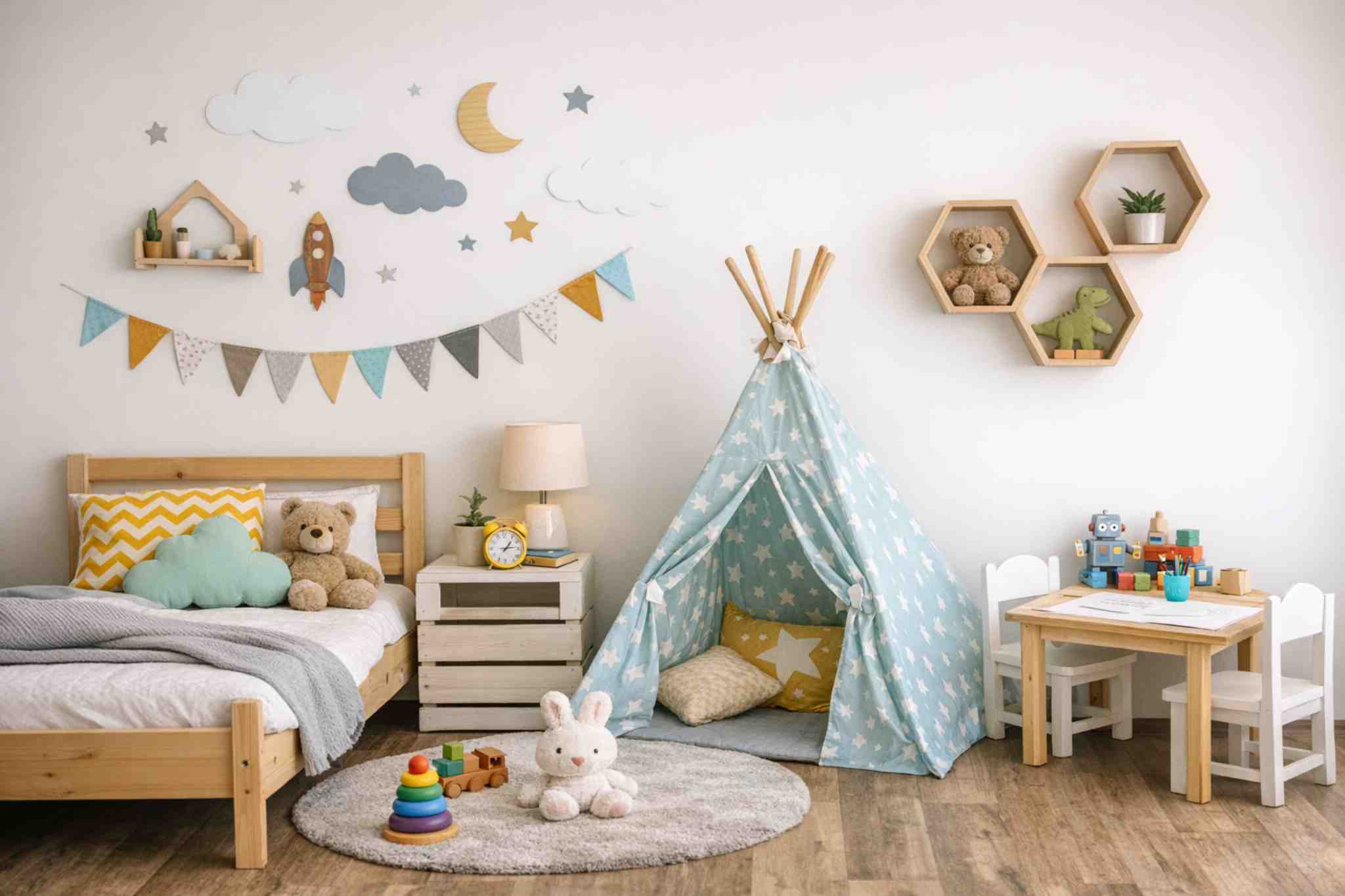 Como decorar um quarto infantil com pouco dinheiro
