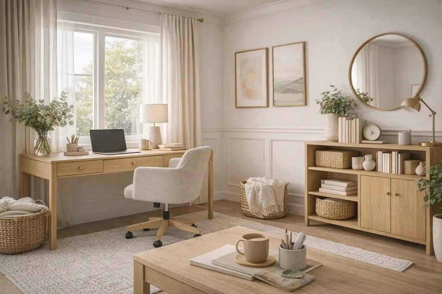 Como fazer um escritório clean e elegante