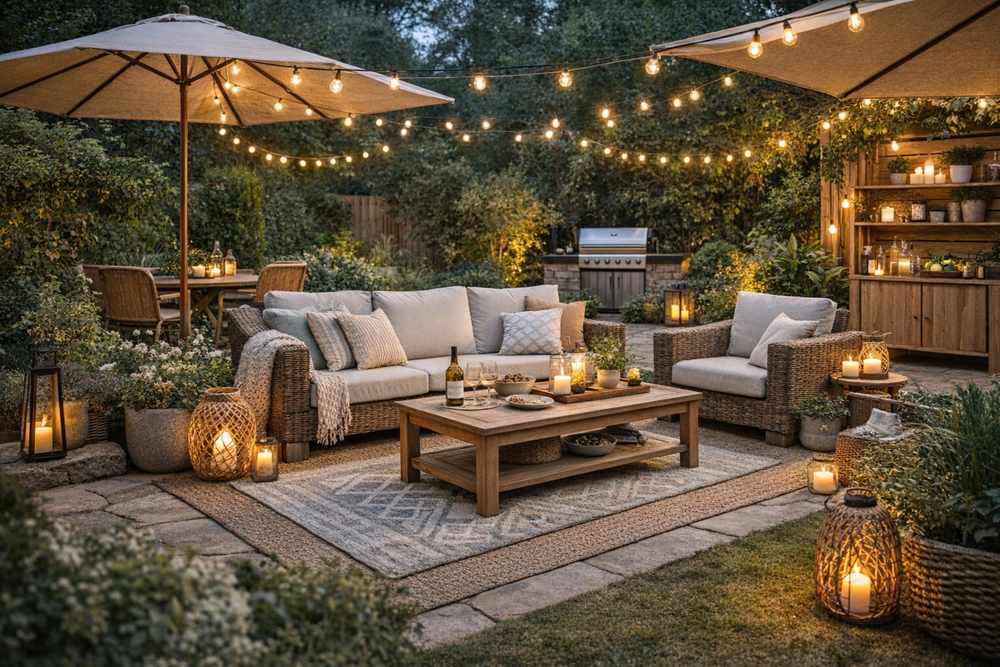 Como organizar uma área externa para receber amigos