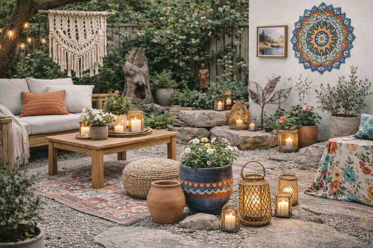 Como usar arte e artesanato na decoração externa