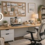Decoração de home office para quem trabalha com reuniões online