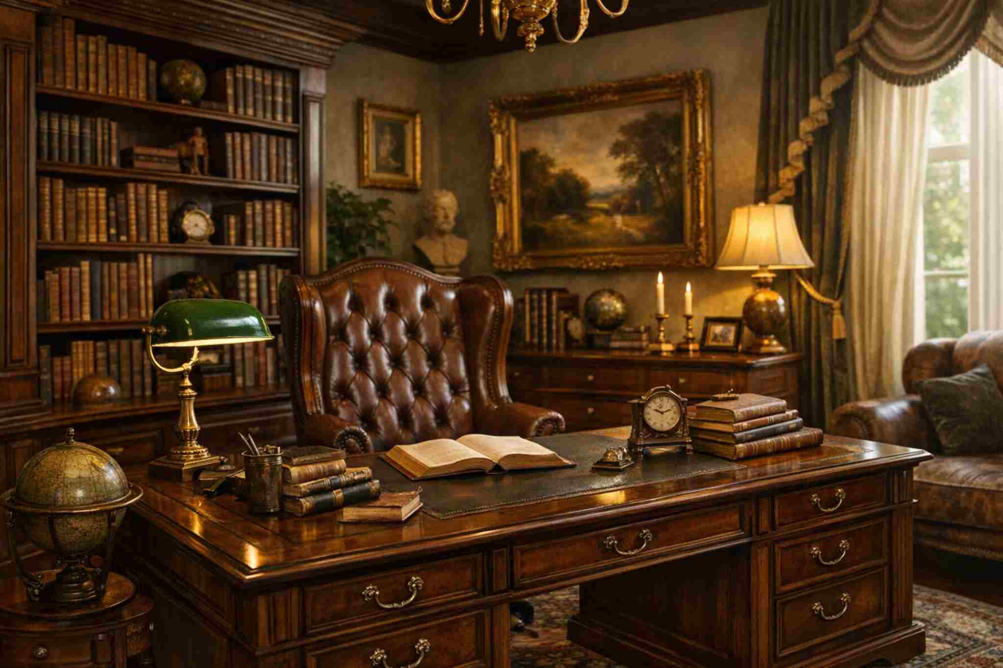 Home office com estilo clássico: como montar