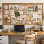 Home office com painel de inspirações: como montar