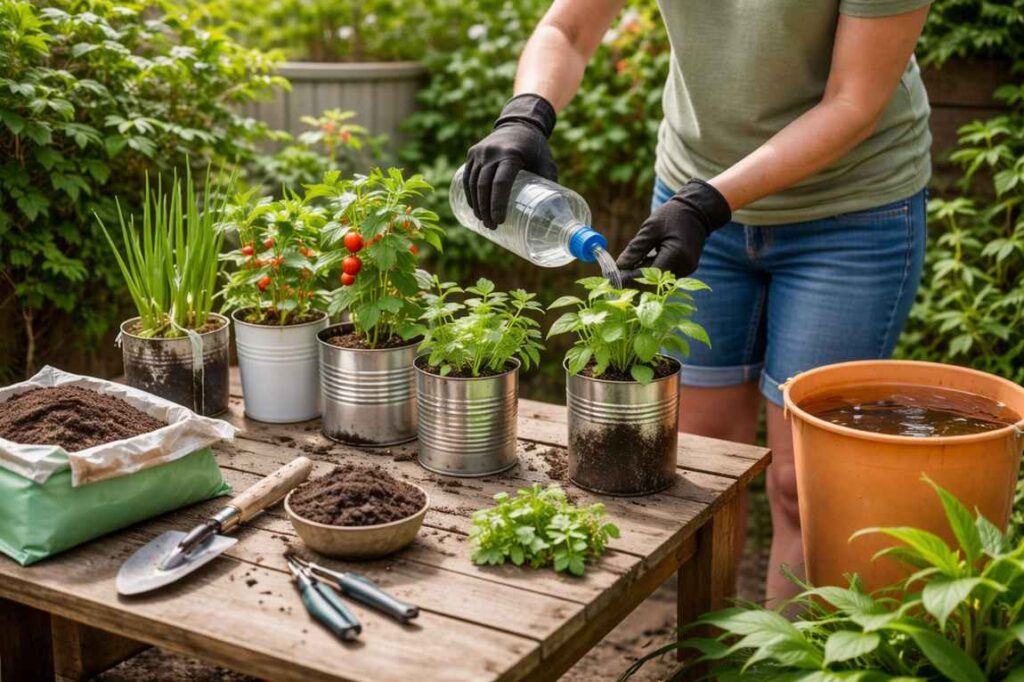 Jardinagem econômica: como cuidar das plantas com baixo custo
