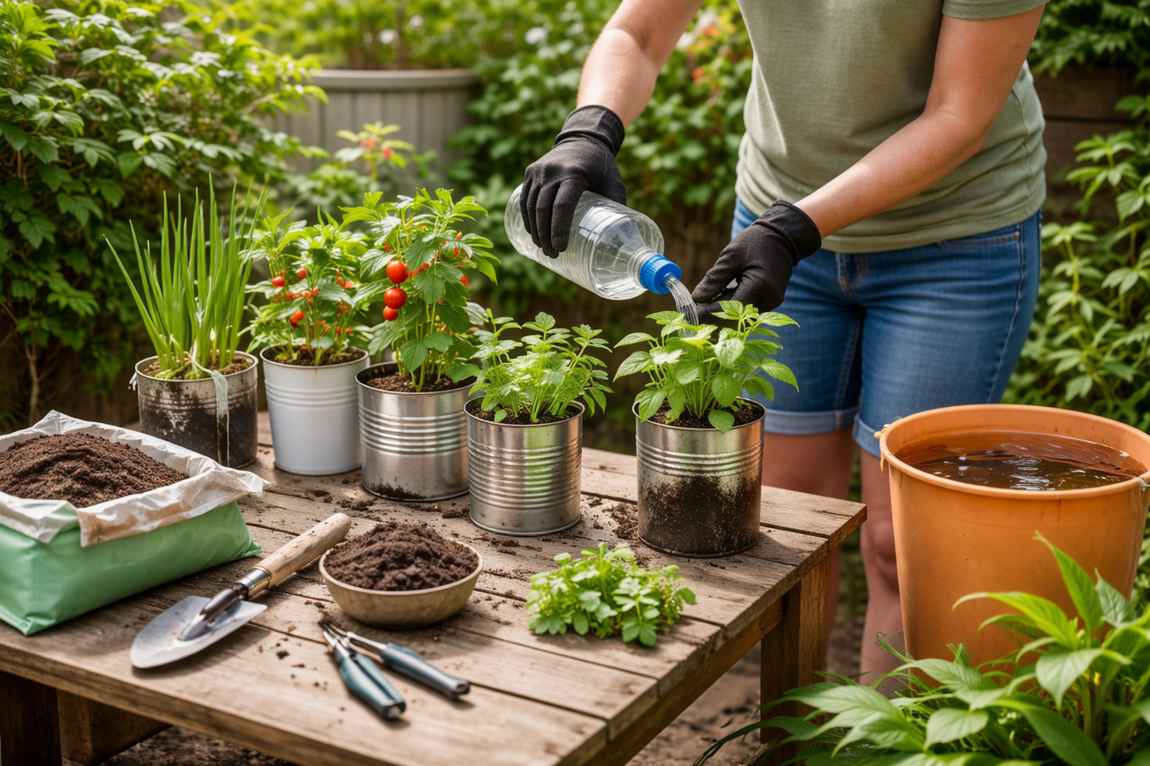 Jardinagem econômica: como cuidar das plantas com baixo custo