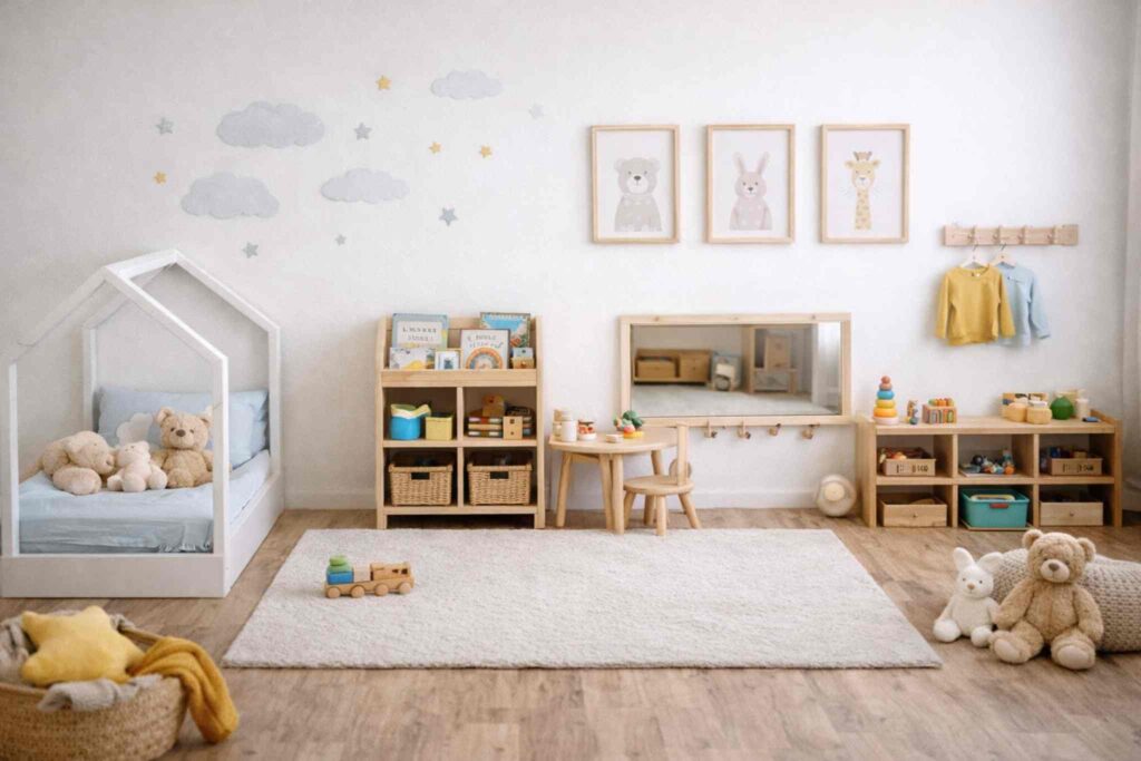Quarto infantil montessoriano: o que é e como fazer