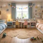 Como decorar quarto compartilhado entre irmãos
