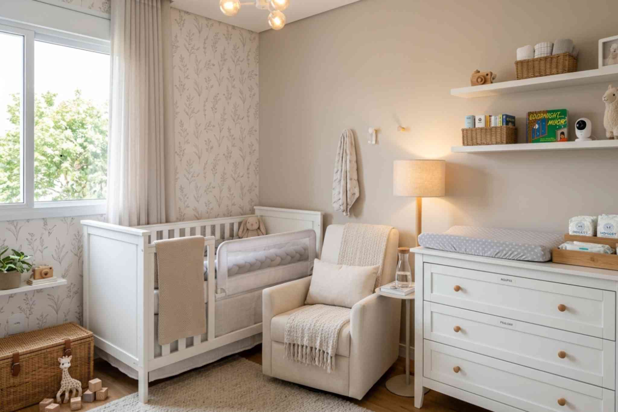 quarto do bebê para o primeiro ano