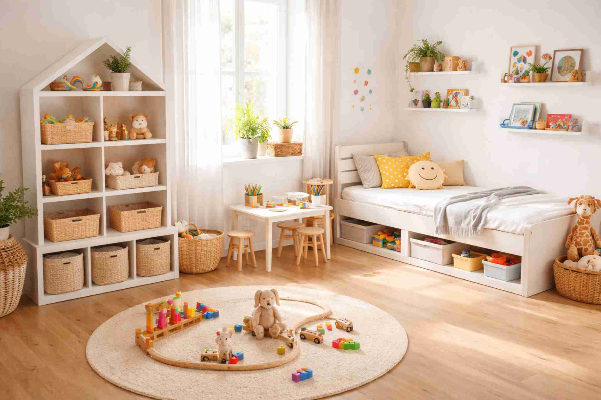Quarto de criança organizado