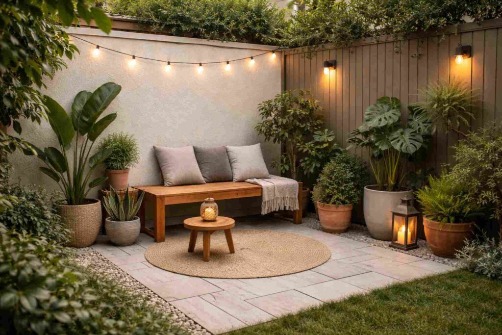 quintal decorado