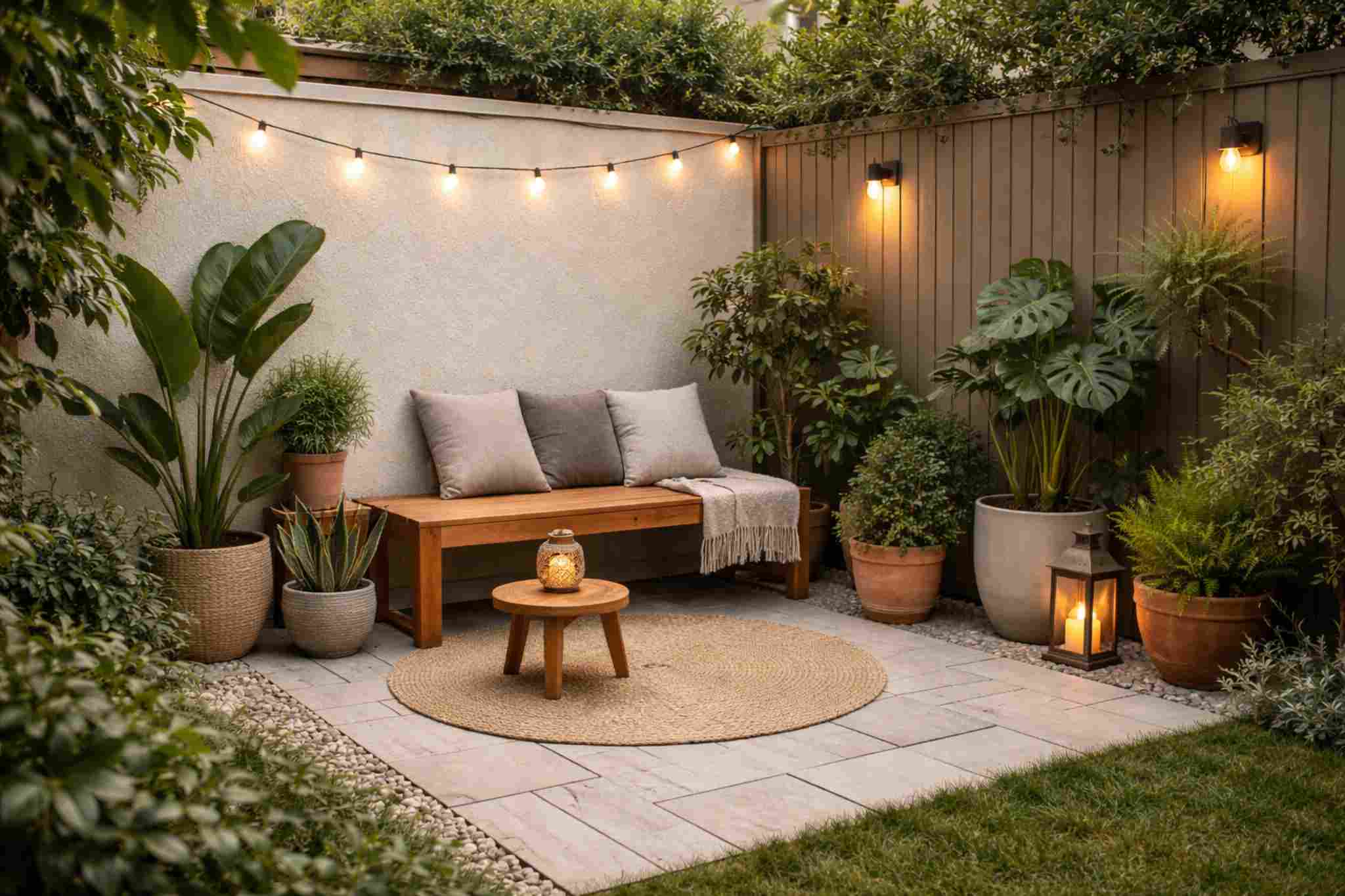 quintal decorado